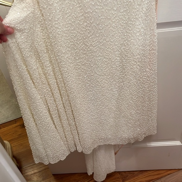 NEW Oh Polly embellished white corset gown - Picture 10 of 12